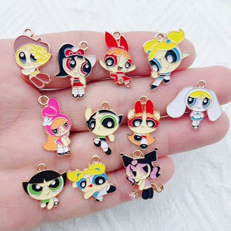 Drop Earrings - 10 szt. Zawieszek ze stopu z