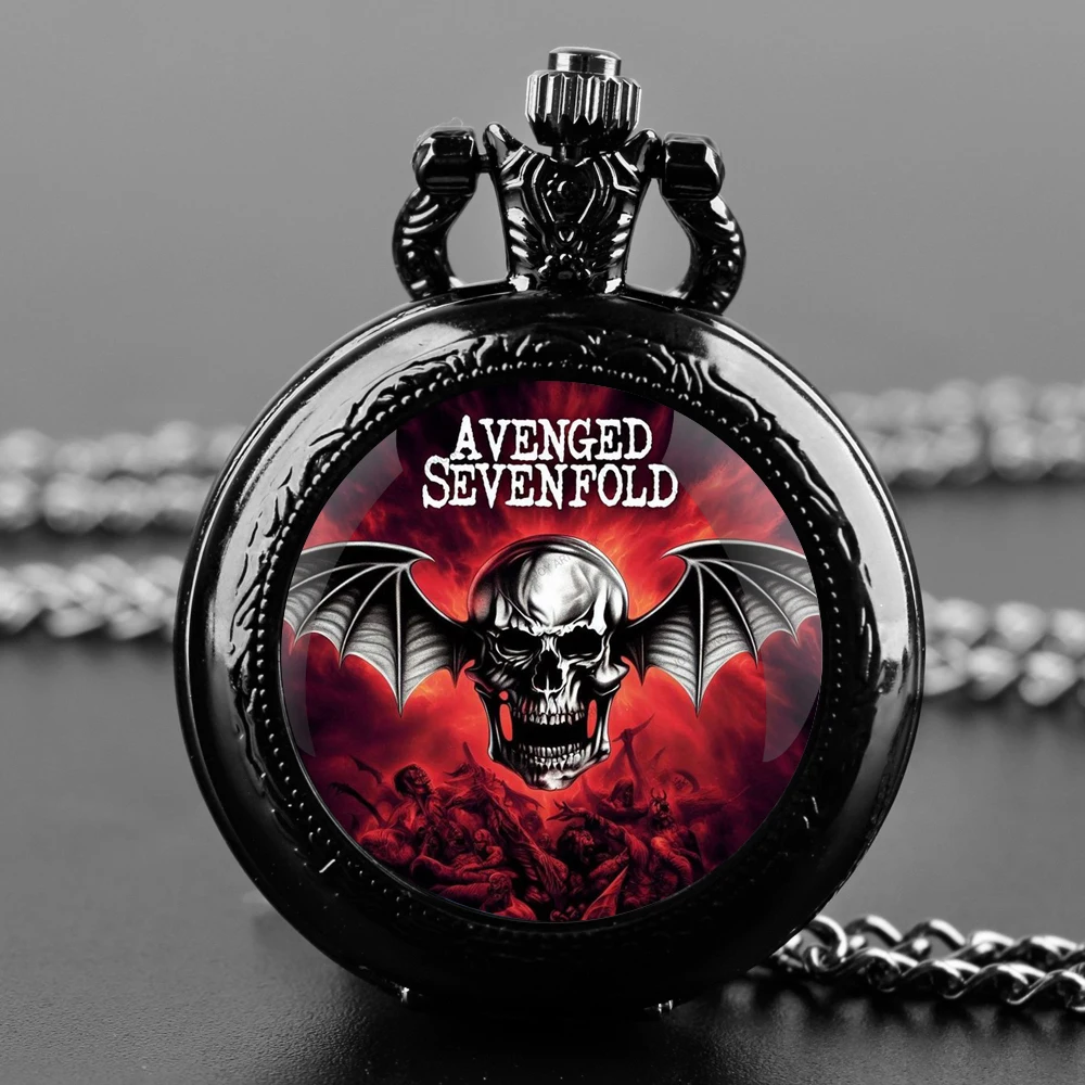 Unique Jewelry Watches - Avenged Sevenfold Design Szklana Kopuła Kwarcowy