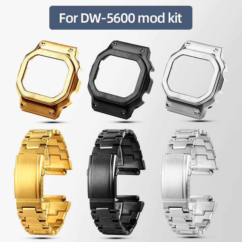 Casio Watch G-Shock Dw-5600 - Metalowy Zestaw do Modyfikacji Koperty i