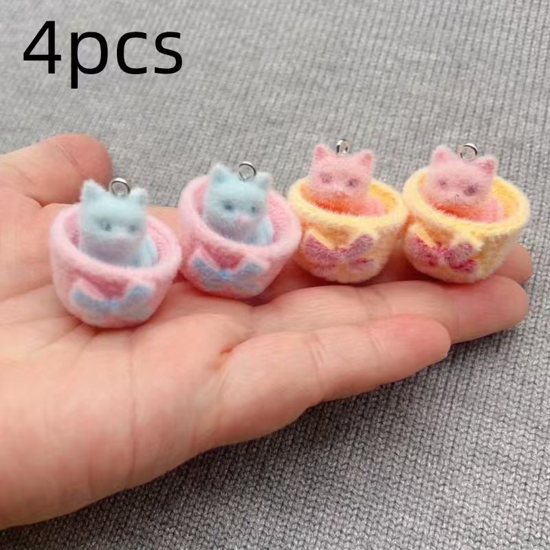 4 szt. zawieszek 3D z żywicy w – Drop Earrings recenzja i cena