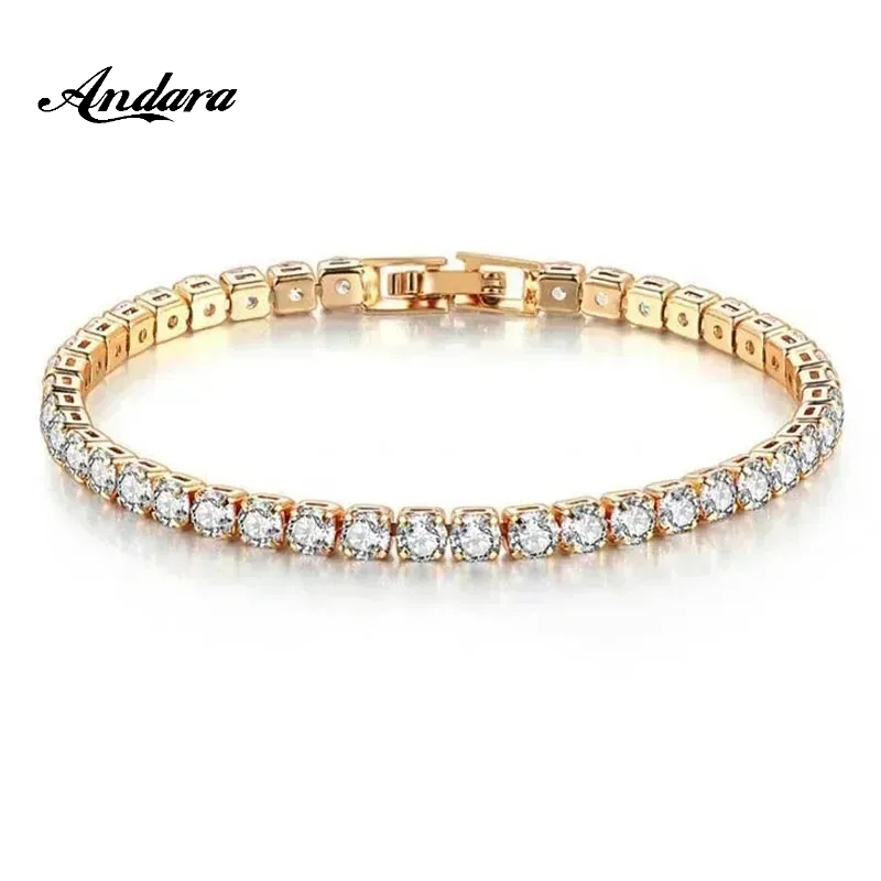 Bransoletka tenisowa ze srebra – Tennis Bracelet Cubic recenzja i cena