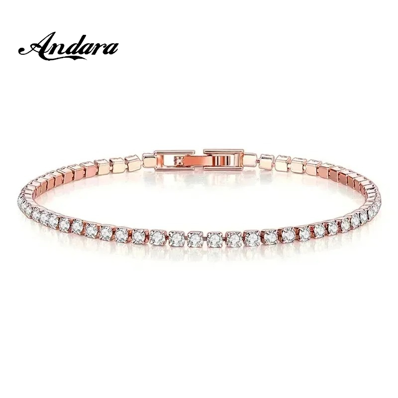 Bransoletka tenisowa ze srebra – Tennis Bracelet Cubic recenzja i cena
