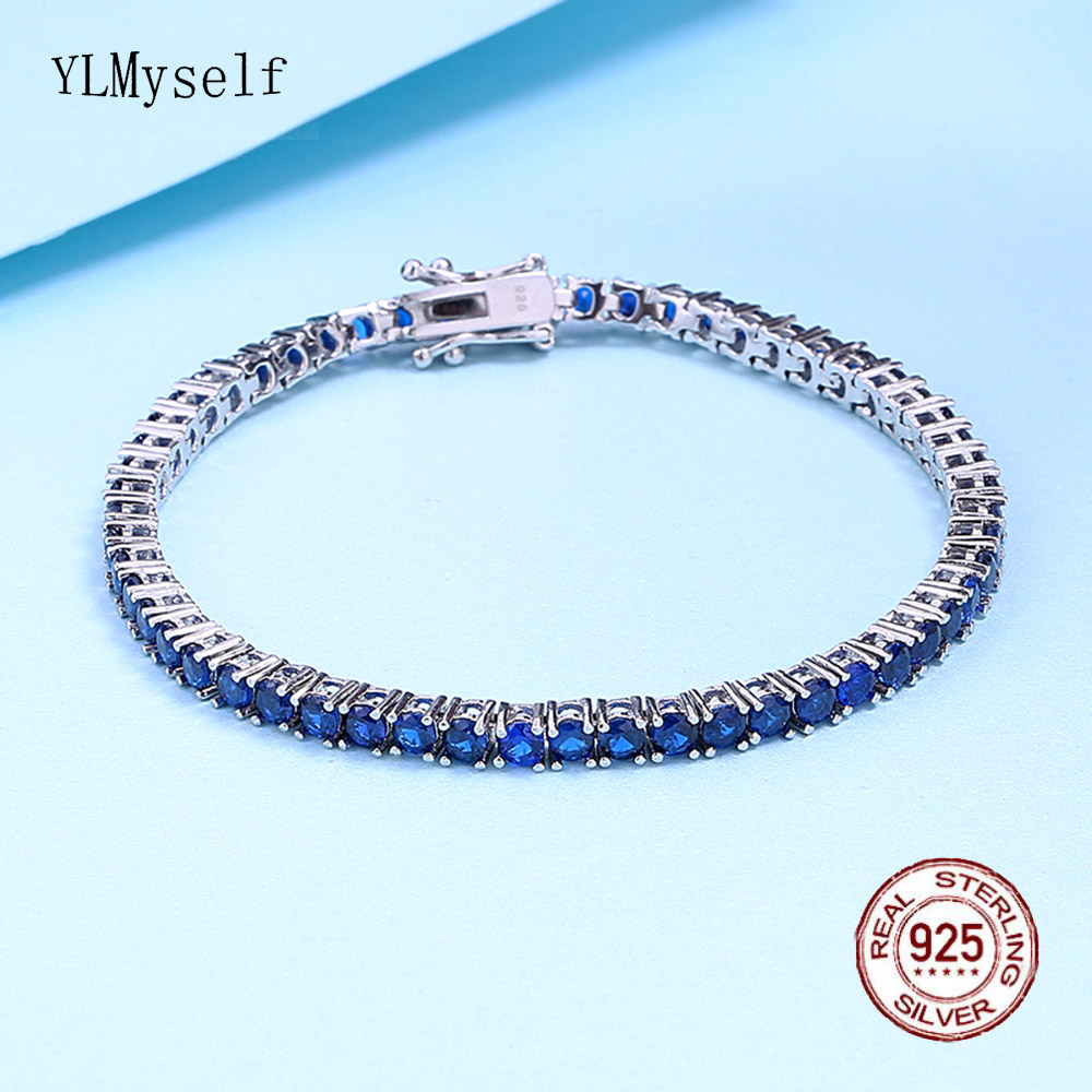 Czysta srebrna bransoletka ten – Tennis Bracelet Cubic recenzja i cena