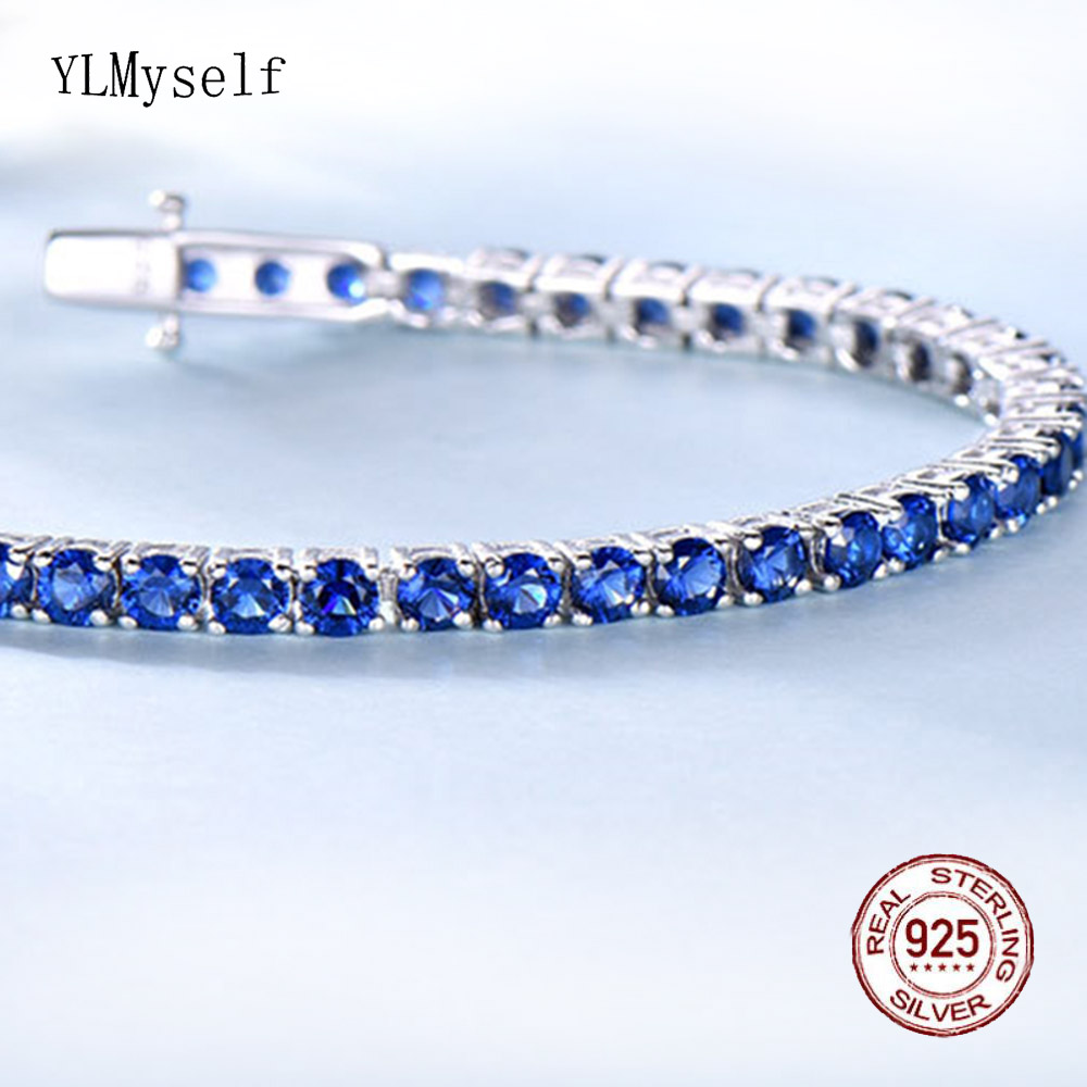 Czysta srebrna bransoletka ten – Tennis Bracelet Cubic recenzja i cena