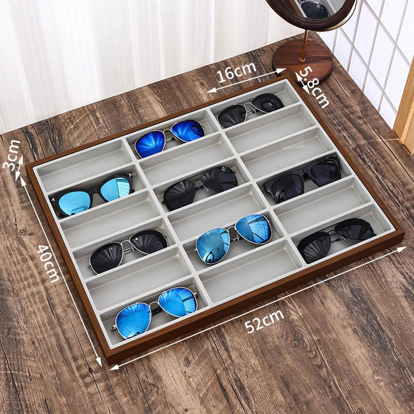 Pudełko na okulary z 18 przegr – Jewelry Eyewear Watches & Accessories recenzja i cena