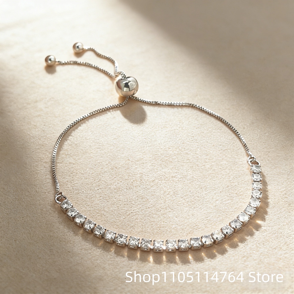 Regulowana bransoletka tenisow – Tennis Bracelet Cubic recenzja i cena