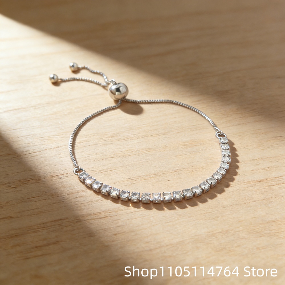 Regulowana bransoletka tenisow – Tennis Bracelet Cubic recenzja i cena