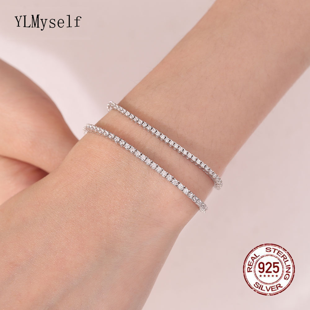 Prawdziwe srebro 1,75 mm/1,5 m – Tennis Bracelet Cubic recenzja i cena