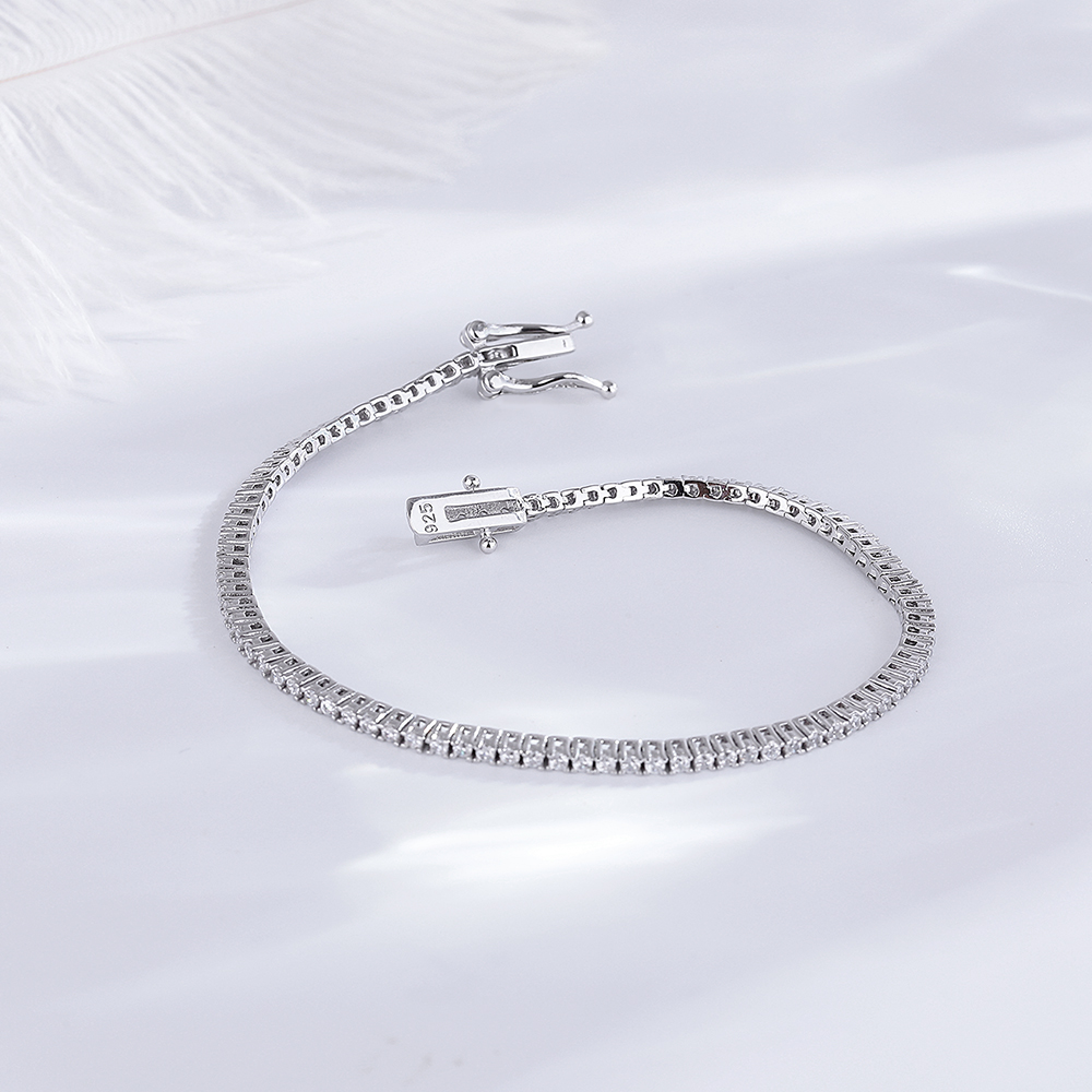 Prawdziwe srebro 1,75 mm/1,5 m – Tennis Bracelet Cubic recenzja i cena