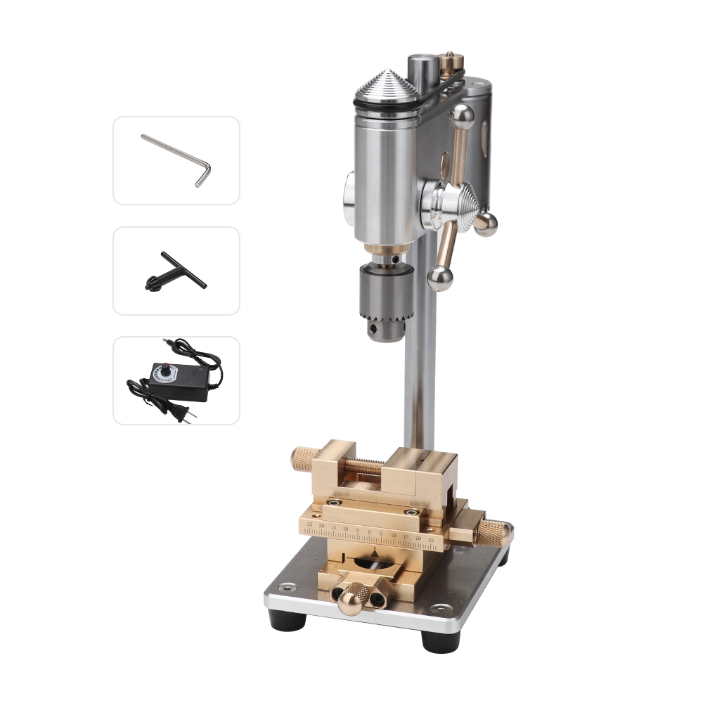 Miniaturowa wiertarka stołowa, – Watches & Jewelry Repair Center New York Reviews recenzja i cena