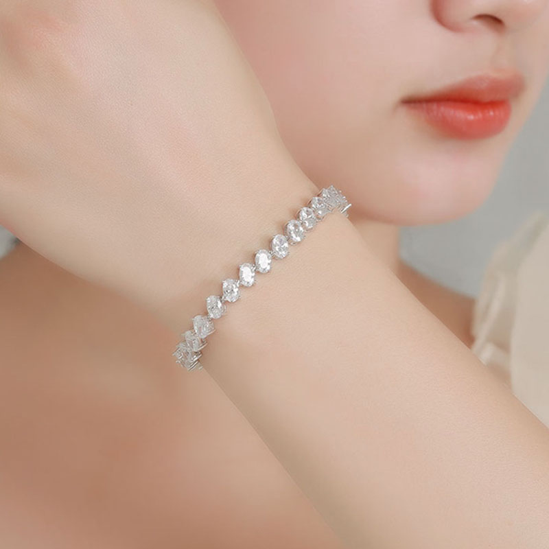 Prawdziwa biżuteria 925 Pave 4 – Tennis Bracelet Cubic recenzja i cena