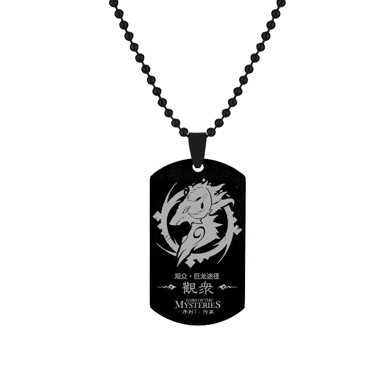 Naszyjniki z Anime Lord of the – Mens Dog Tag Necklace recenzja i cena