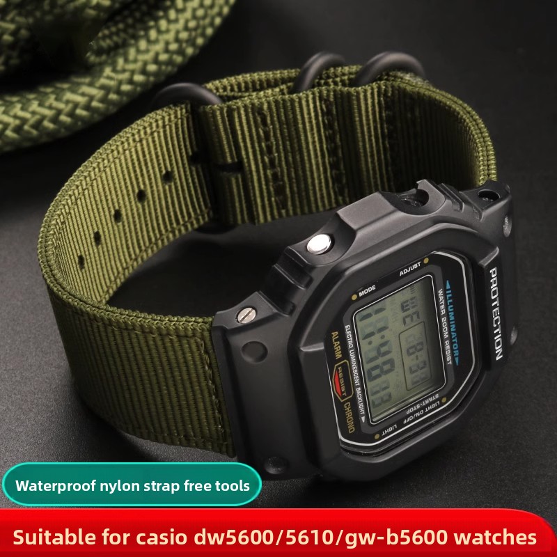 Nylonowy pasek do zegarka Casi – Casio Watch G-Shock Dw-5600 recenzja i cena