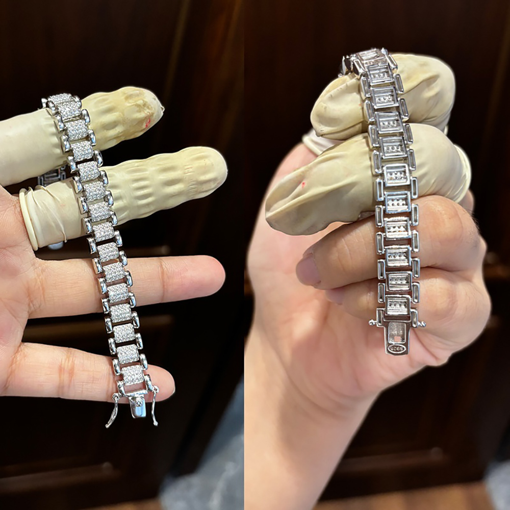 Bransoletka TEMGF z moissanita – Unique Jewelry Watches recenzja i cena