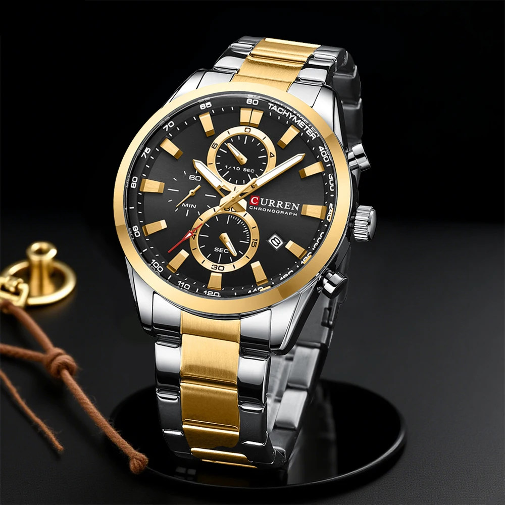CURREN Casual Quartz Chrono Sp – Jewellery Watches recenzja i cena