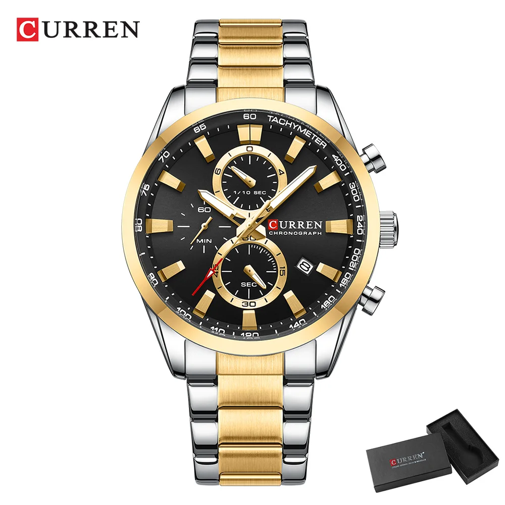 CURREN Casual Quartz Chrono Sp – Jewellery Watches recenzja i cena