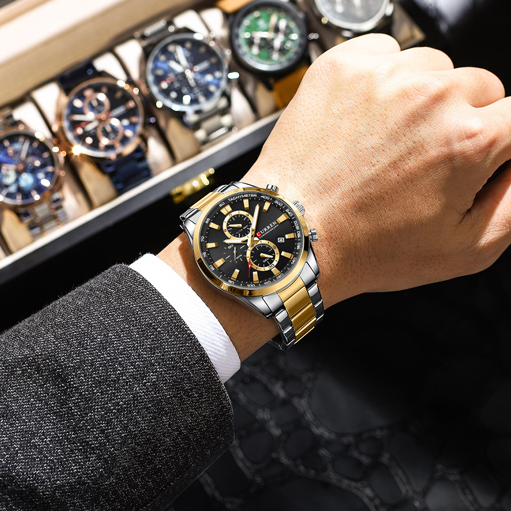 CURREN Casual Quartz Chrono Sp – Jewellery Watches recenzja i cena