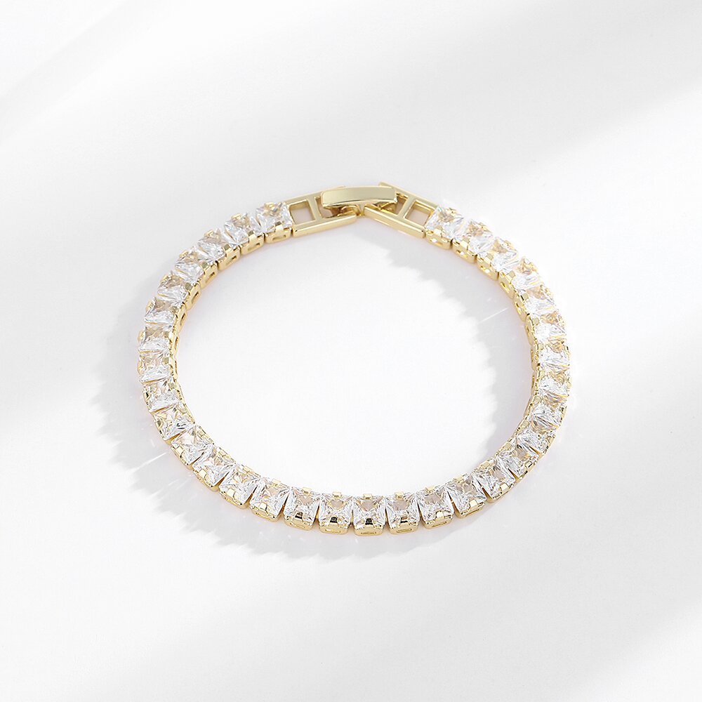 Bransoletka tenisowa ze srebra – Tennis Bracelet Cubic recenzja i cena