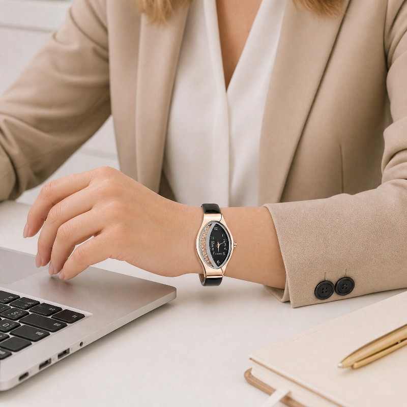 Wyjątkowe owalne zegarki damsk – Unique Jewelry Watches recenzja i cena