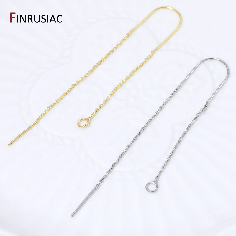 Pozłacane 18-karatowym złotem  – Drop Earrings recenzja i cena
