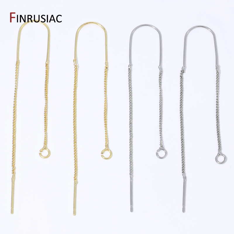 Pozłacane 18-karatowym złotem  – Drop Earrings recenzja i cena