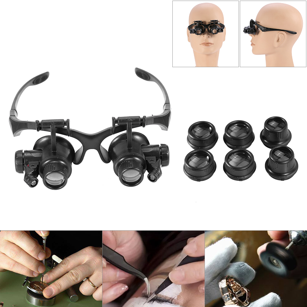 Lupa nagłowna Nowa lupa na gło – Jewelry Eyewear Watches & Accessories recenzja i cena