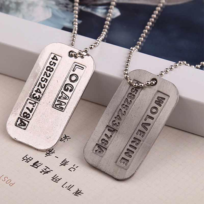 X mężczyźni naszyjnik Logan Hu – Mens Dog Tag Necklace recenzja i cena