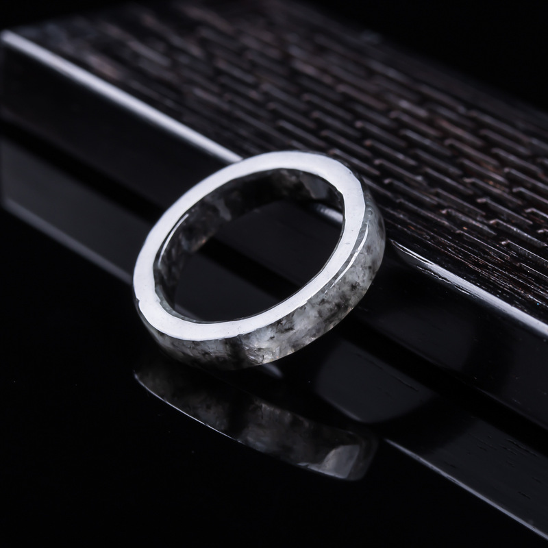 Naturalny pierścionek z czarne – Jewelry & Watches Store recenzja i cena